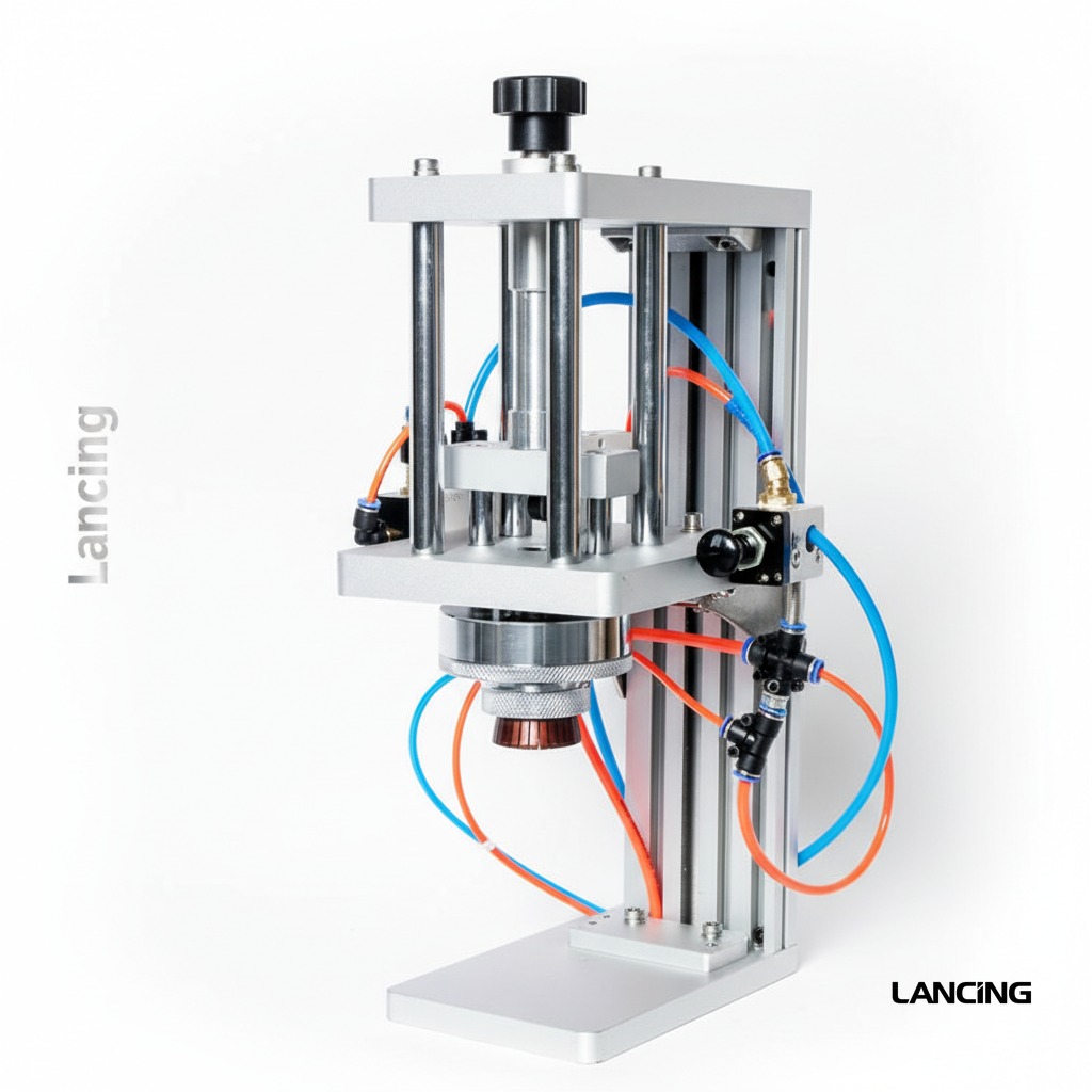 Pneumatic Perfume Bottle Capping Machine gallery 3