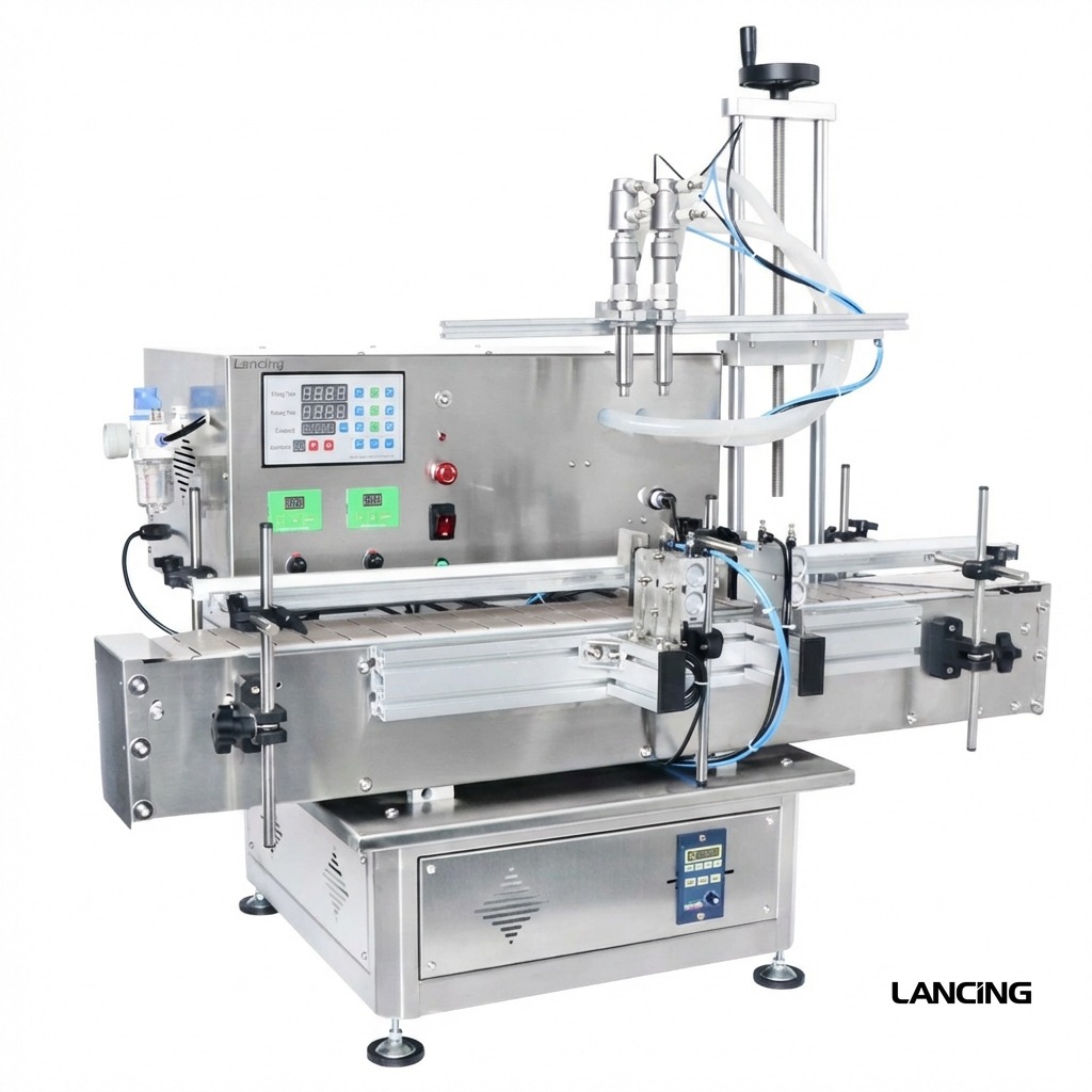 Dual Head Desktop Liquid Filling Machine gallery 2