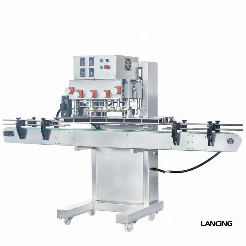 20-100mm Spindle Spray Twist Off Pump Bottle Capping Machine gallery 3