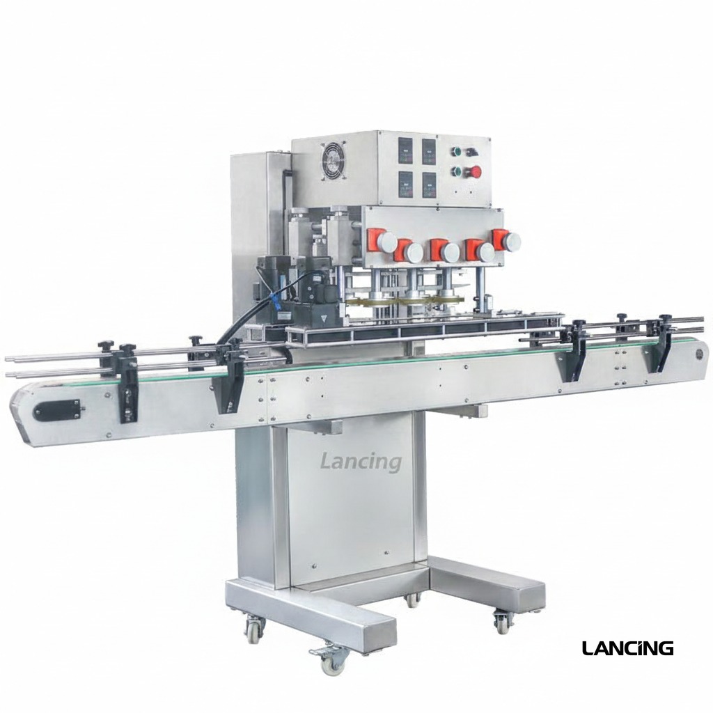 20-100mm Spindle Spray Twist Off Pump Bottle Capping Machine gallery 4