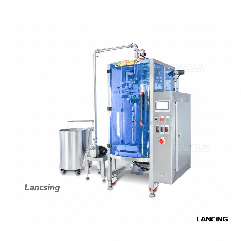 Liquid & Paste Filling Sealing Machine
