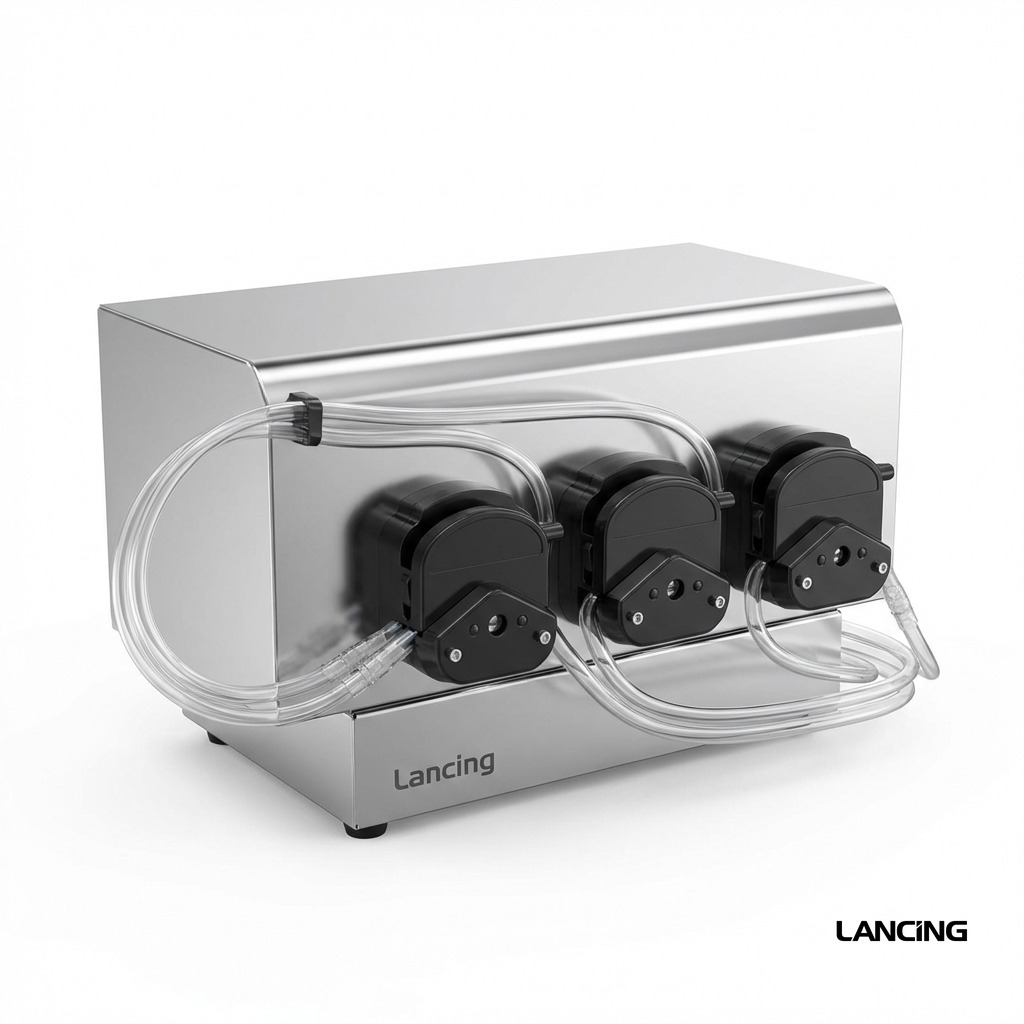 ZS-DTPP4C 4 Heads Peristaltic Pump Liquid Filling Machine gallery 4