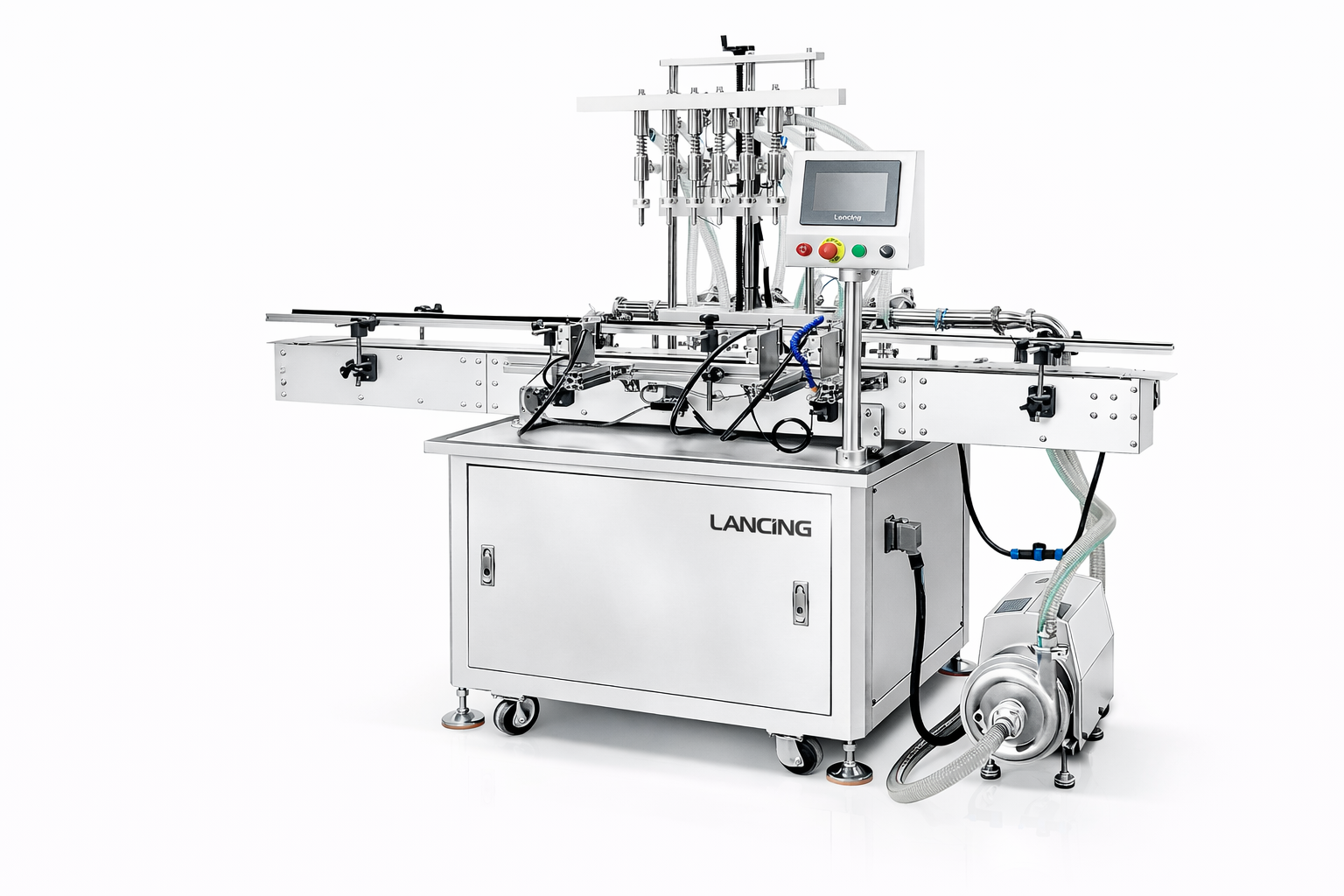 Automatic Centrifugal Pump Whiskey Beverage Liquid Filling Machine