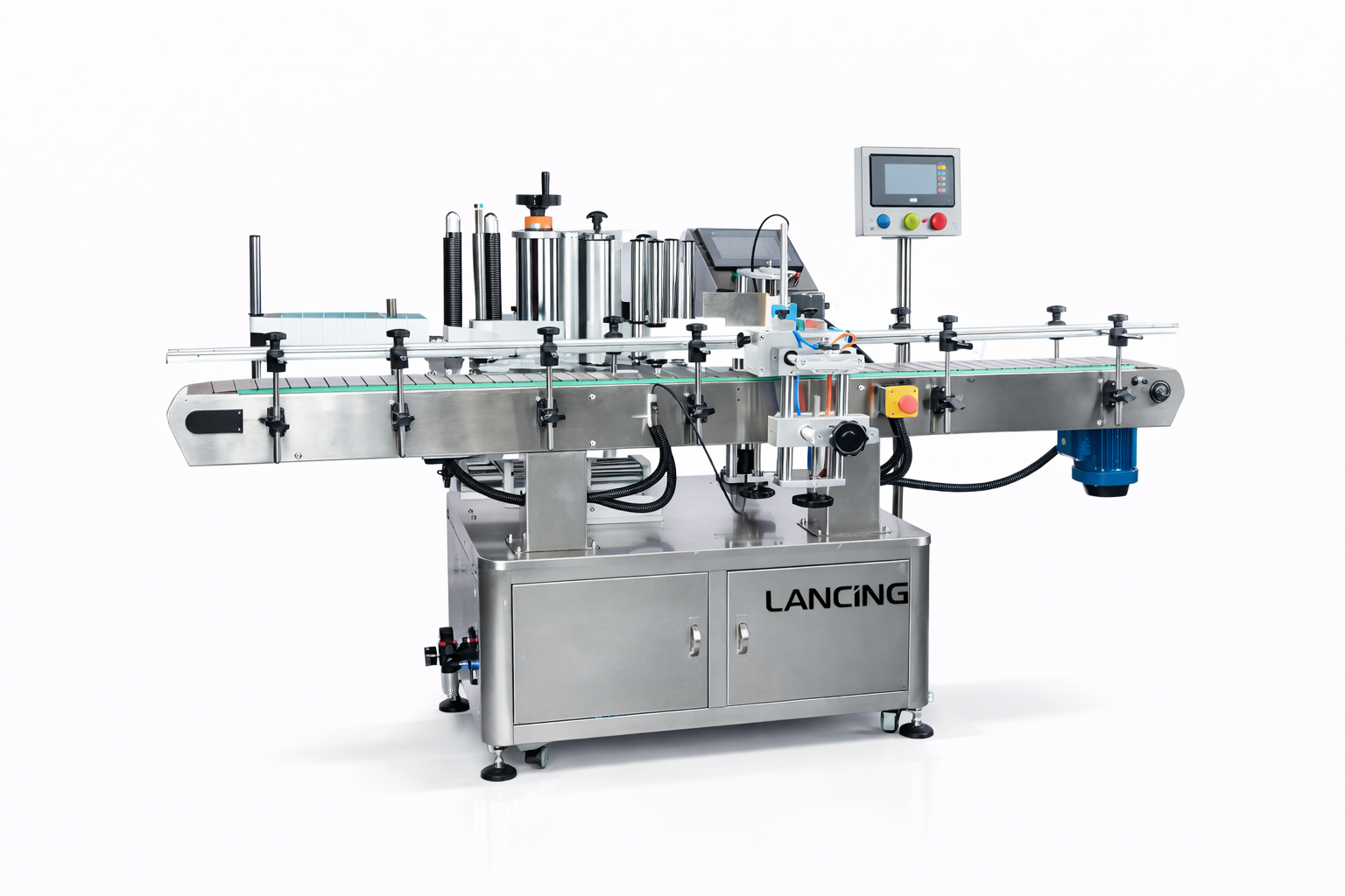Automatic Double Side Round Positioning And Labeling Machine