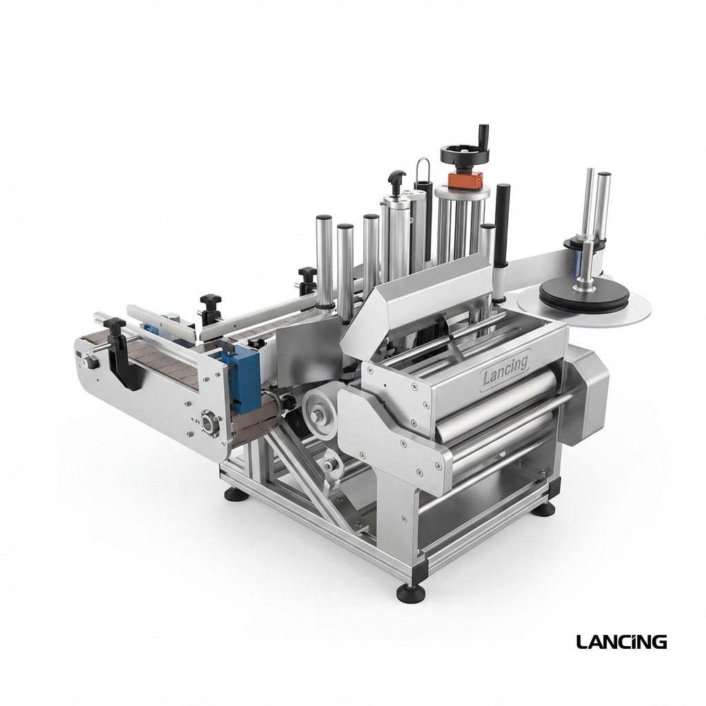 Automatic Double Side Round Positioning And Labeling Machine gallery 4