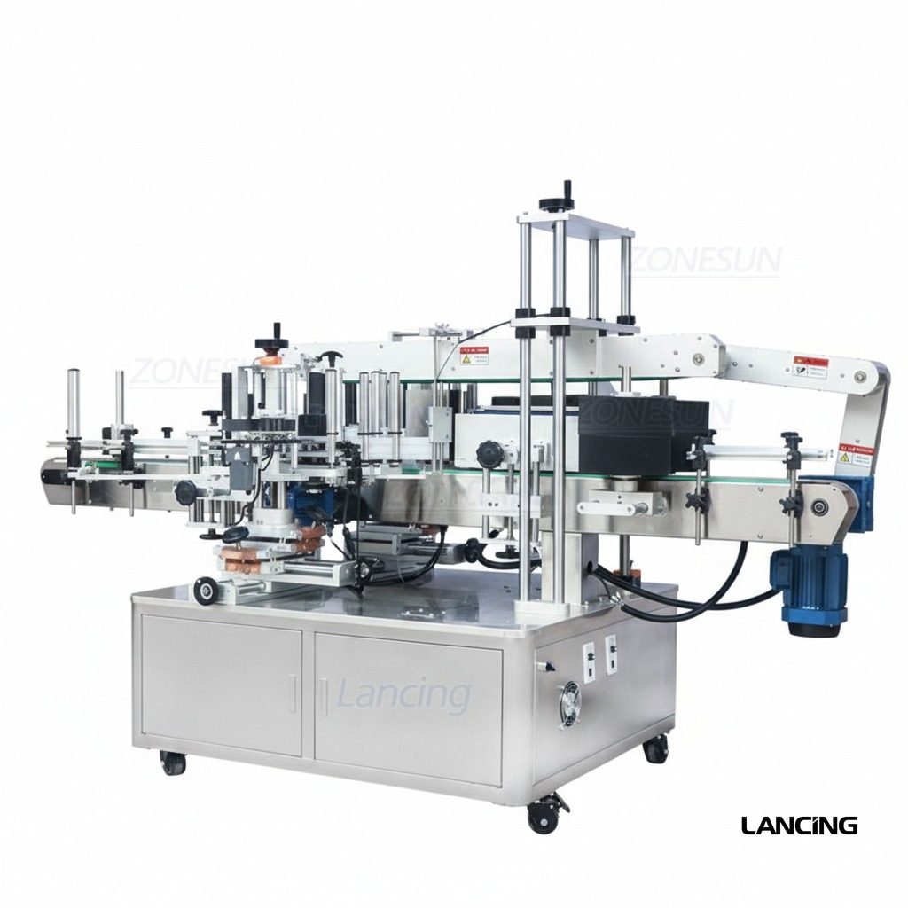 Automatic Double-Side Round & Flat Labeler