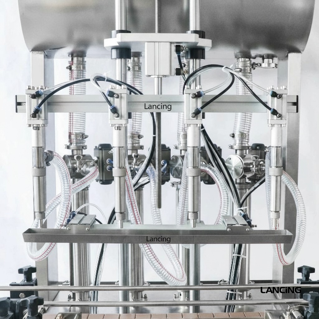 ZS-YT4T-4P Automatic 4 Nozzle Paste Filling Machine gallery 4