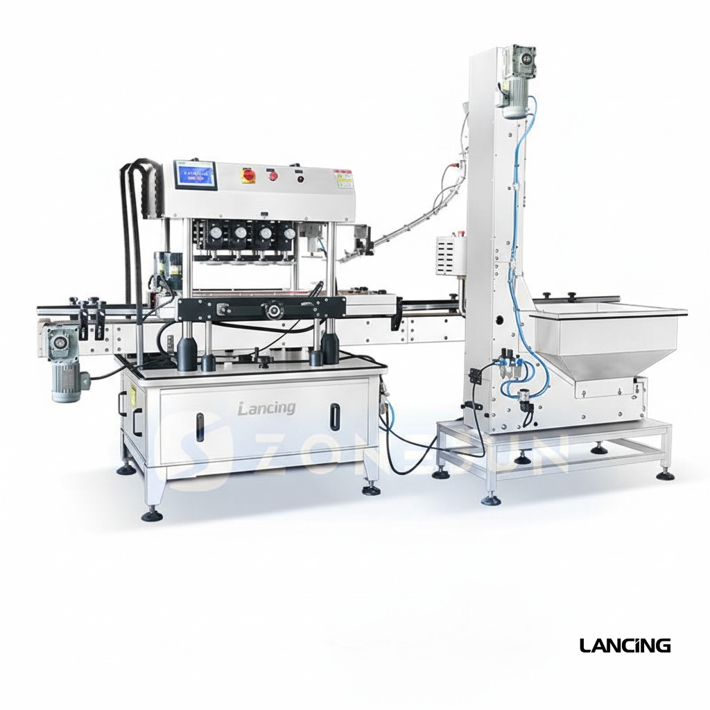 Automatic High-Speed Continuous Capping Machine