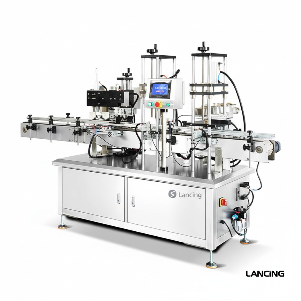 Automatic Perfume Bottle Caps Press Capping Machine