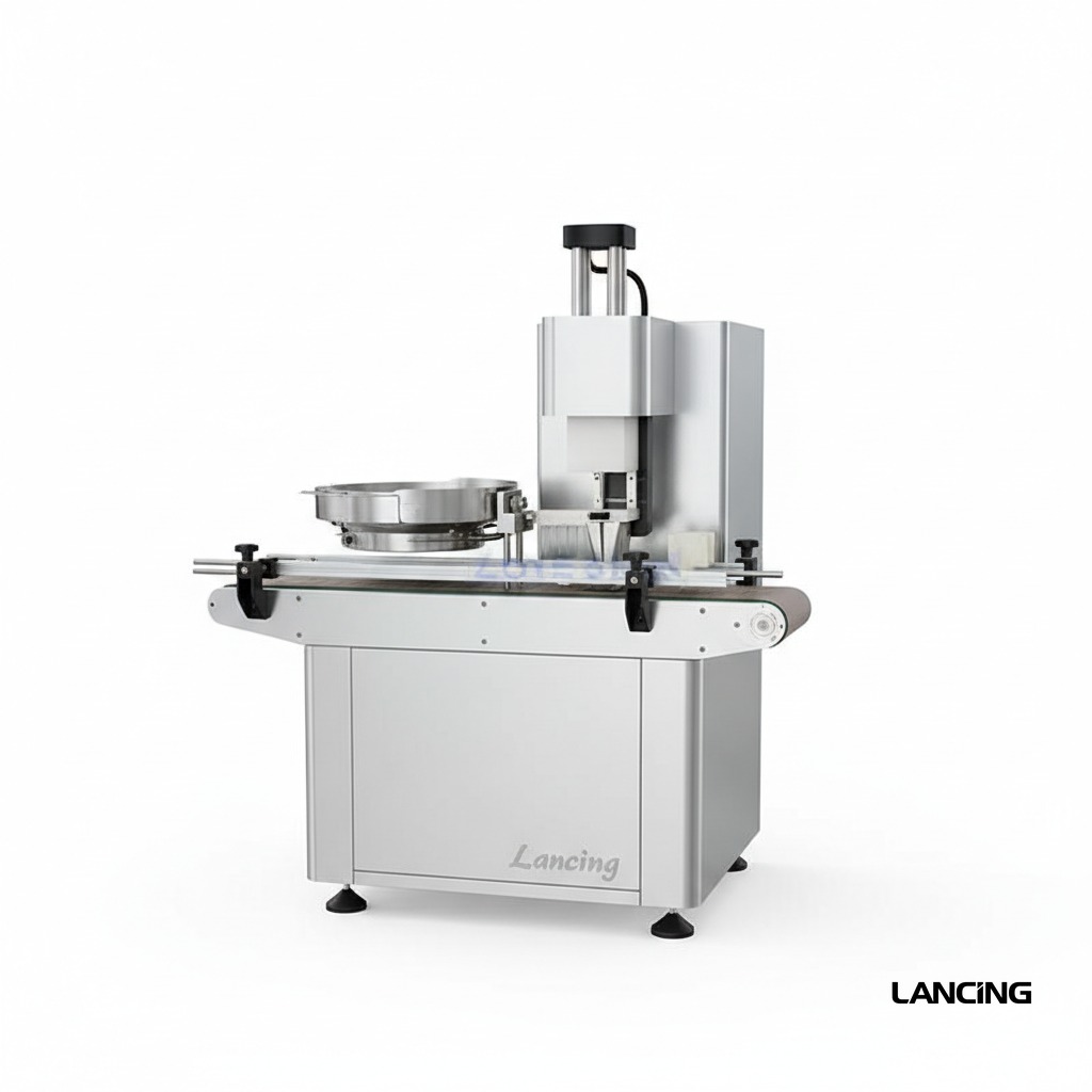 Automatic Perfume Bottle Caps Press Capping Machine gallery 2