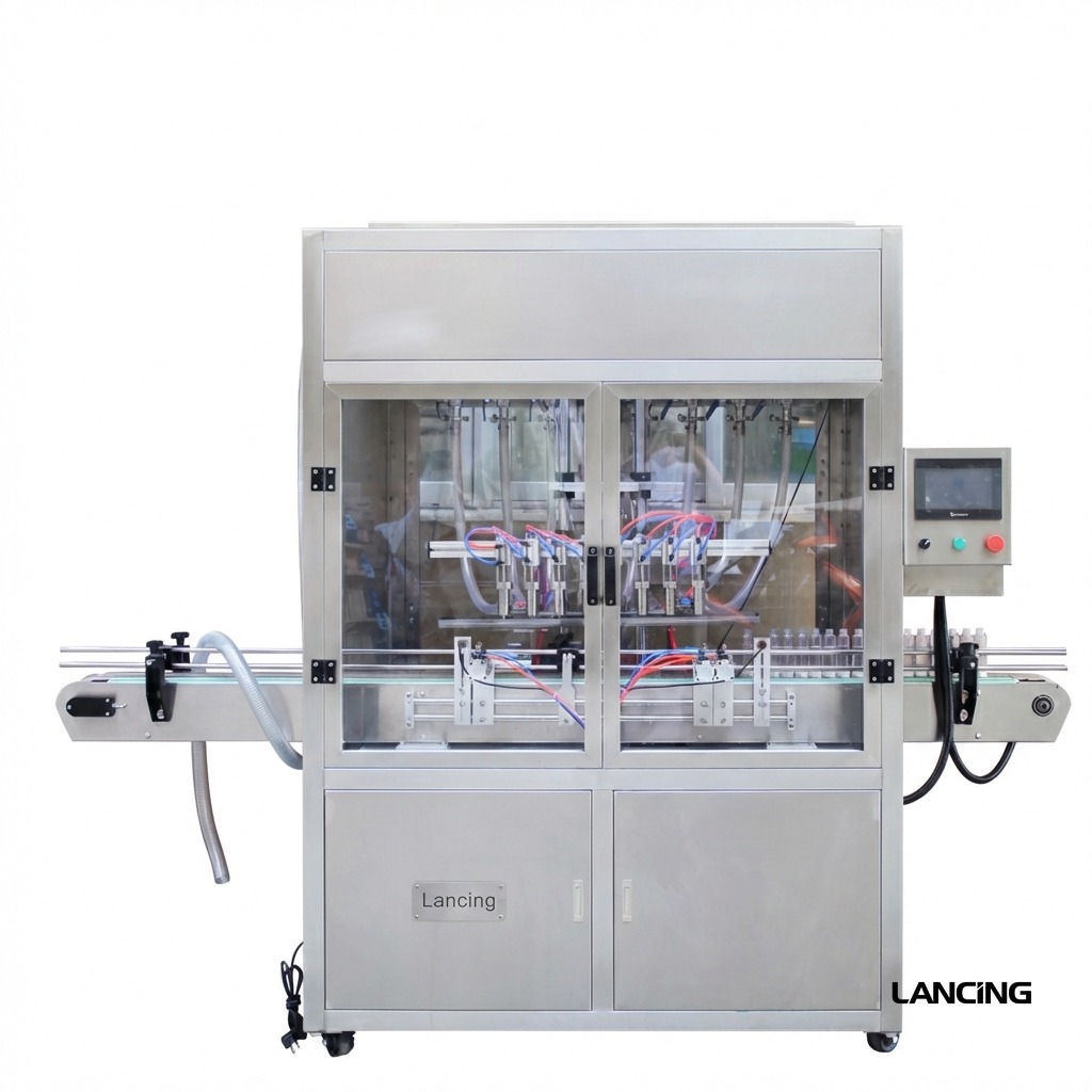 ZS‑YT8T‑8ZL Automatic Pneumatic 8‑Nozzle Liquid Filling Machine gallery 3