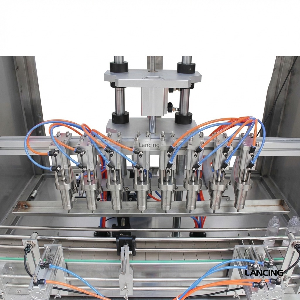 ZS‑YT8T‑8ZL Automatic Pneumatic 8‑Nozzle Liquid Filling Machine gallery 4