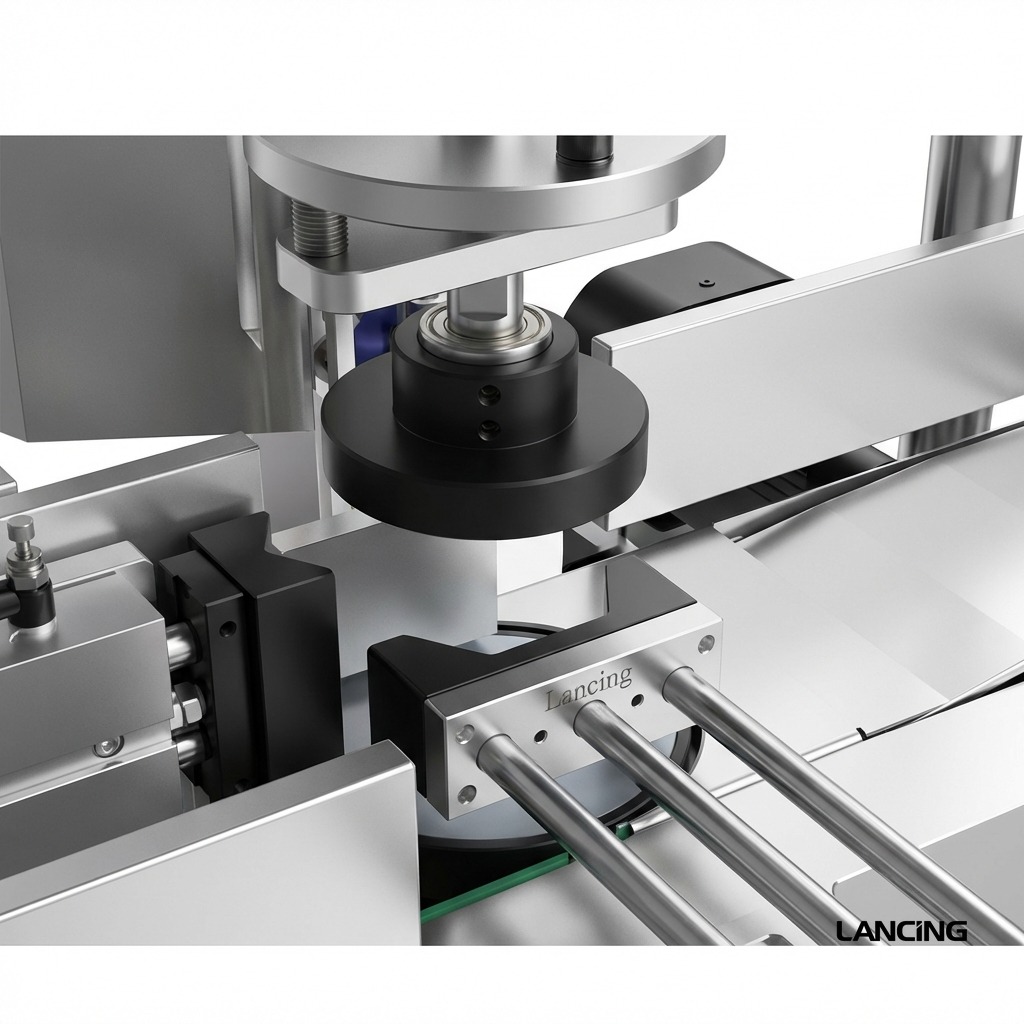 Automatic Polygon Bottle Labeling Machine gallery 3