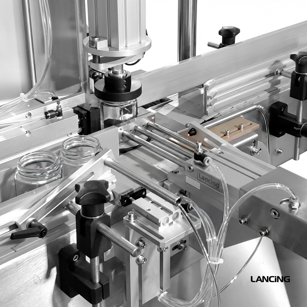 Automatic Polygon Bottle Labeling Machine gallery 4