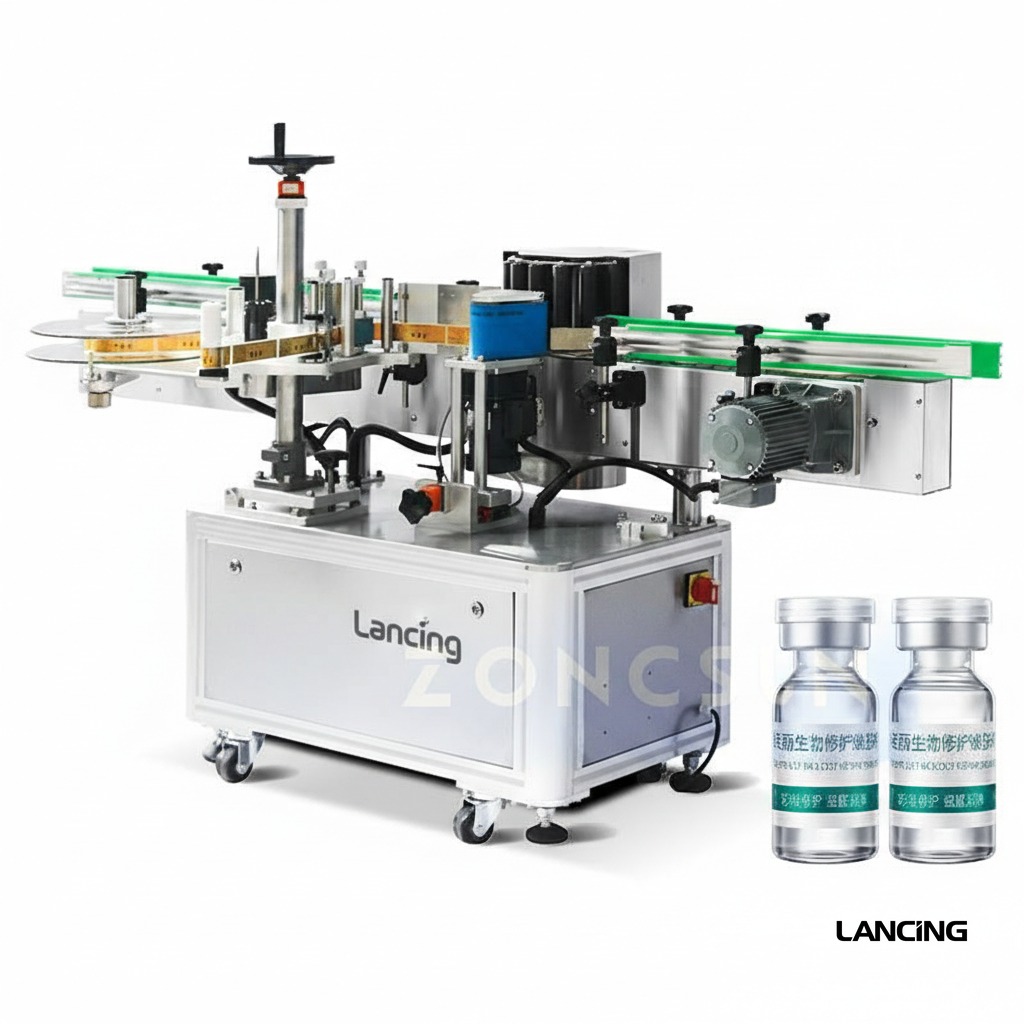 Automatic Round Bottle Labeling Machine