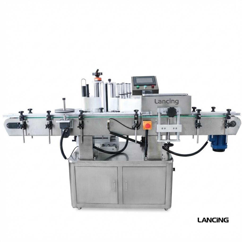 Automatic Round Bottle Labeling Machine
