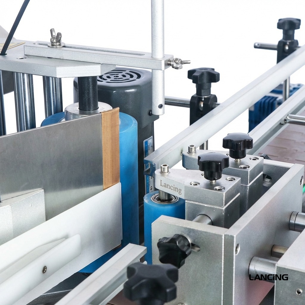 Automatic Round Bottle Labeling Machine gallery 2