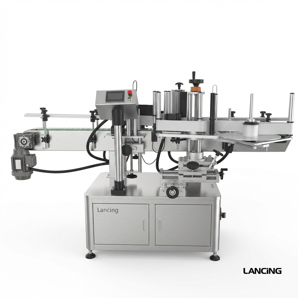 Automatic Round Bottle Labeling Machine gallery 4