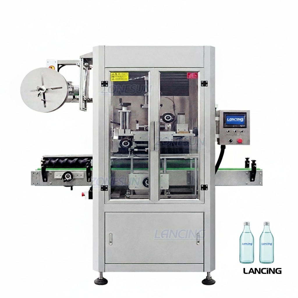 Automatic Sleeve Labeling Machine