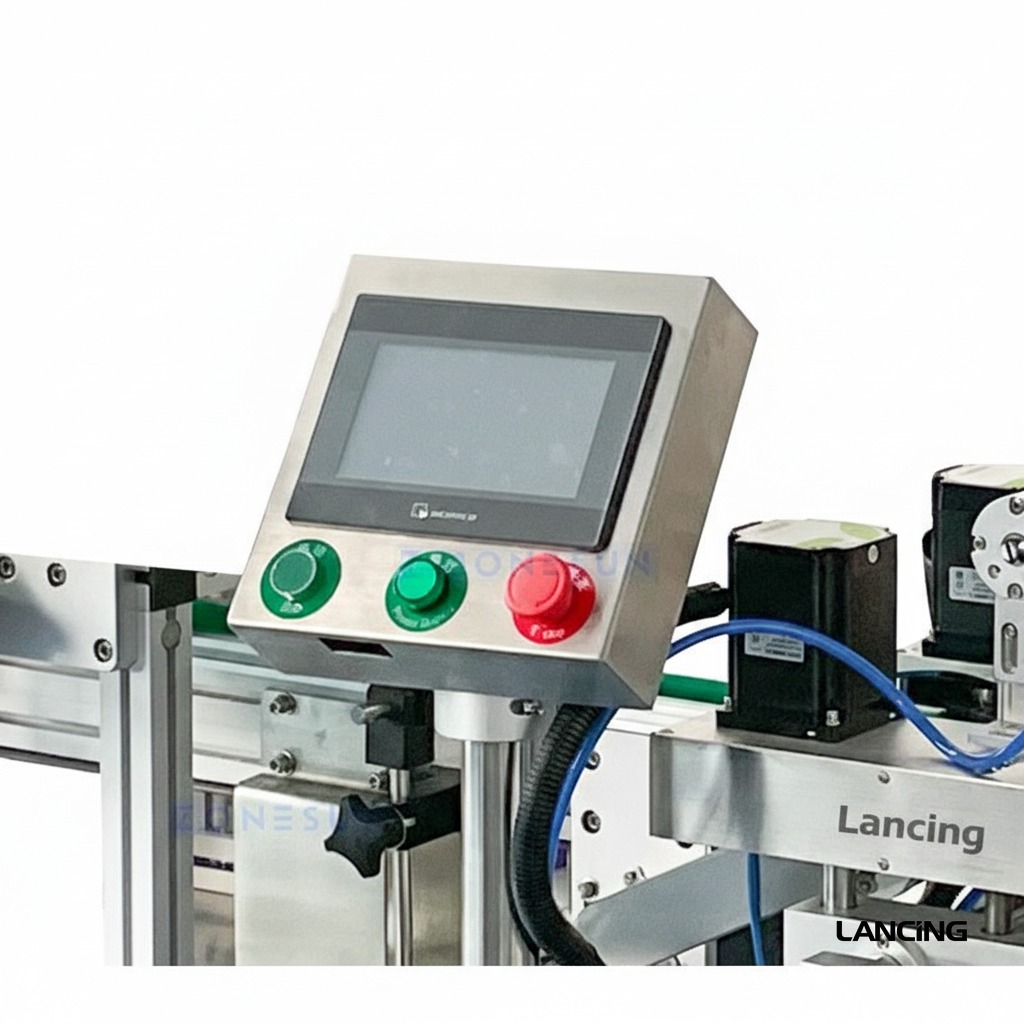 Three-Side Corner Labeling Machine gallery 3