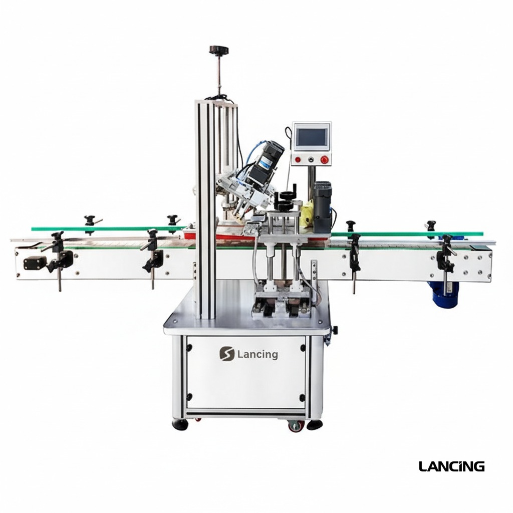 Automatic Toilet Cleaner Bottle Capping Machine