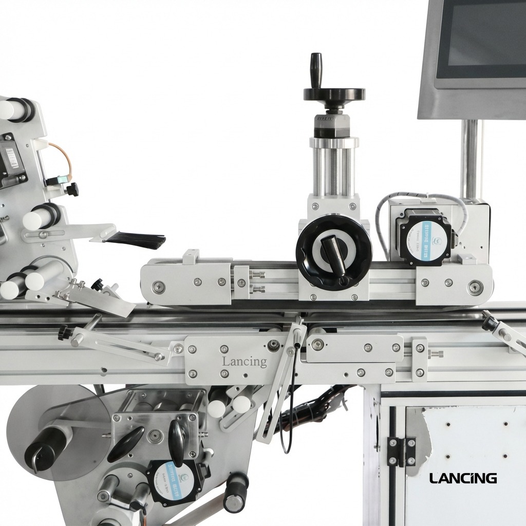 Automatic Top & Bottom Flat Surface Labeling Machine gallery 4