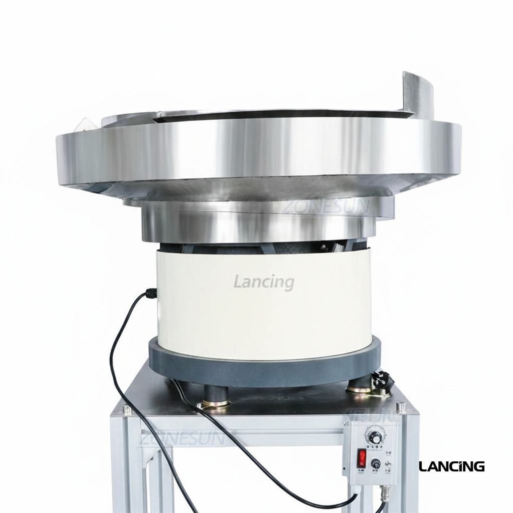 Automatic Vibratory Cap Feeder for Bottle Capping Production Line gallery 3