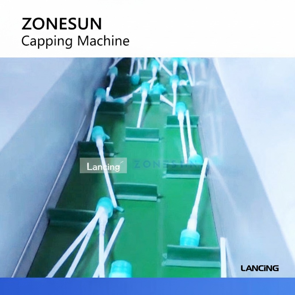 ZS-BCM8 High-Speed Pump Bottle Capping Machine gallery 3