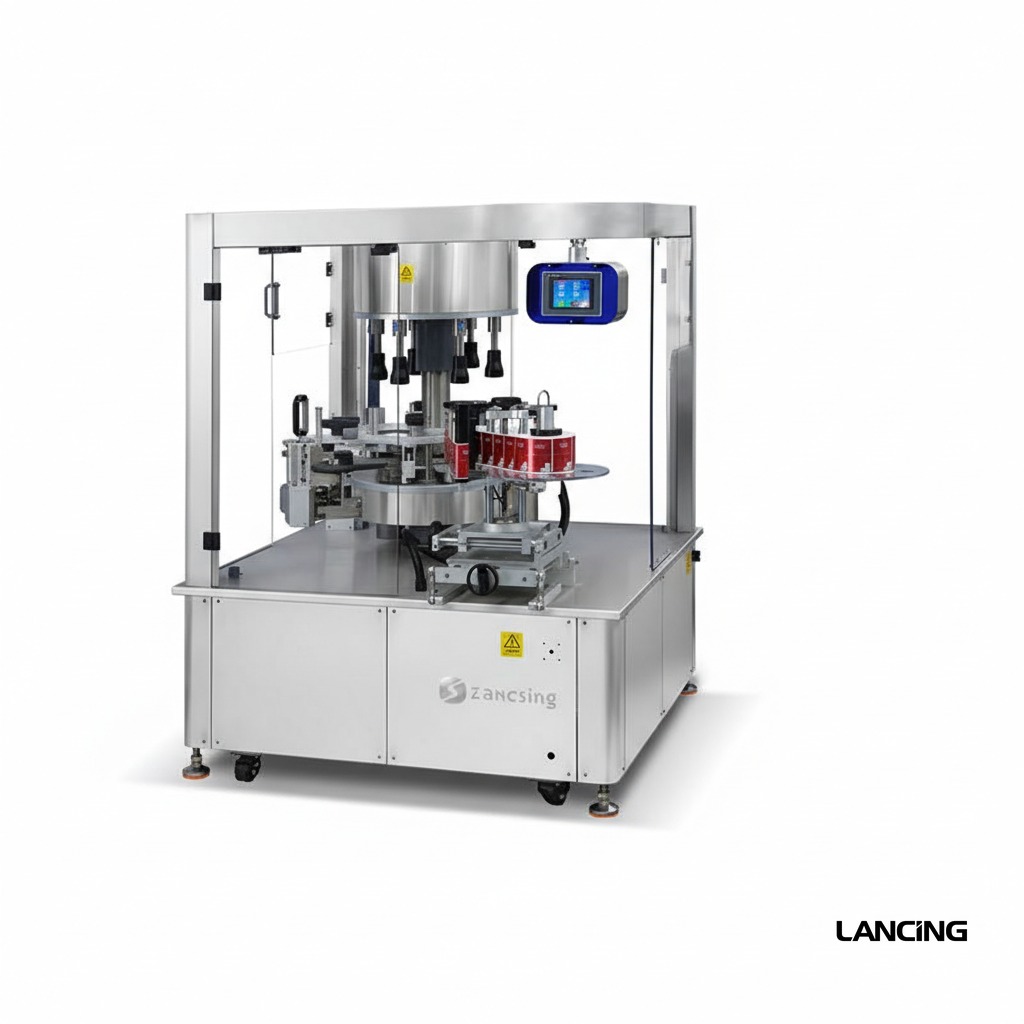 ZS-CYGDP6 Automatic Round Bottle Label Applicator gallery 2