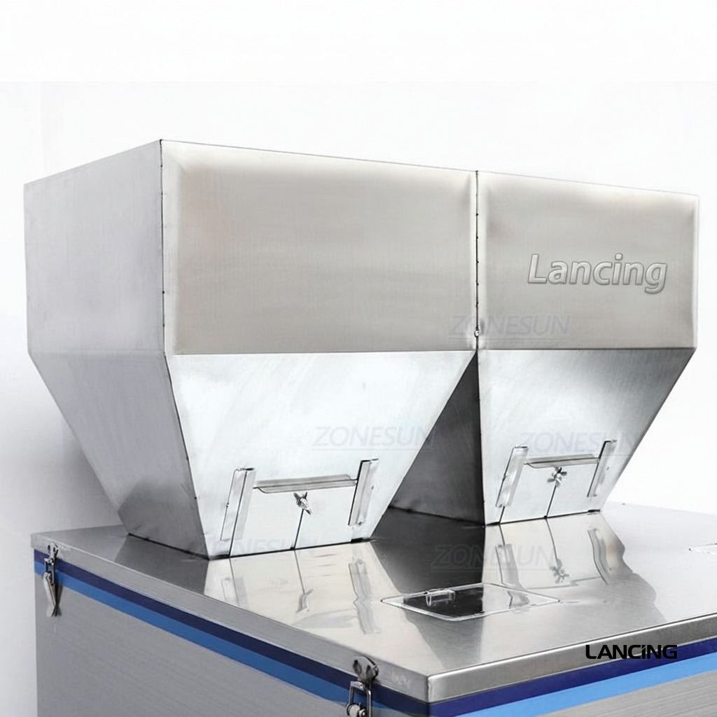 Semi Auto Dual-Head Powder Weighing Filling Machine gallery 3