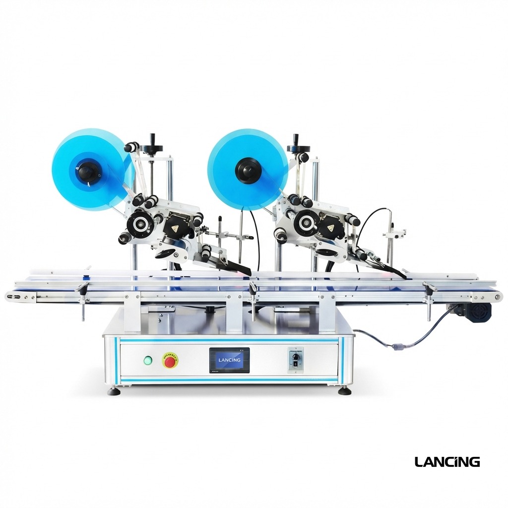 Double Heads Labeling Machine