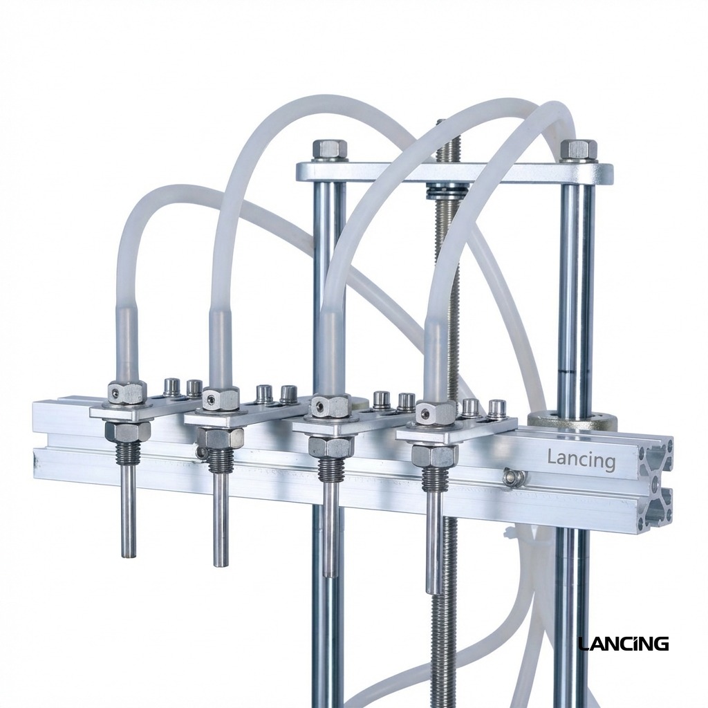 ZS-DTMP4C 4-Nozzle Magnetic Pump Liquid Filling Machine gallery 2