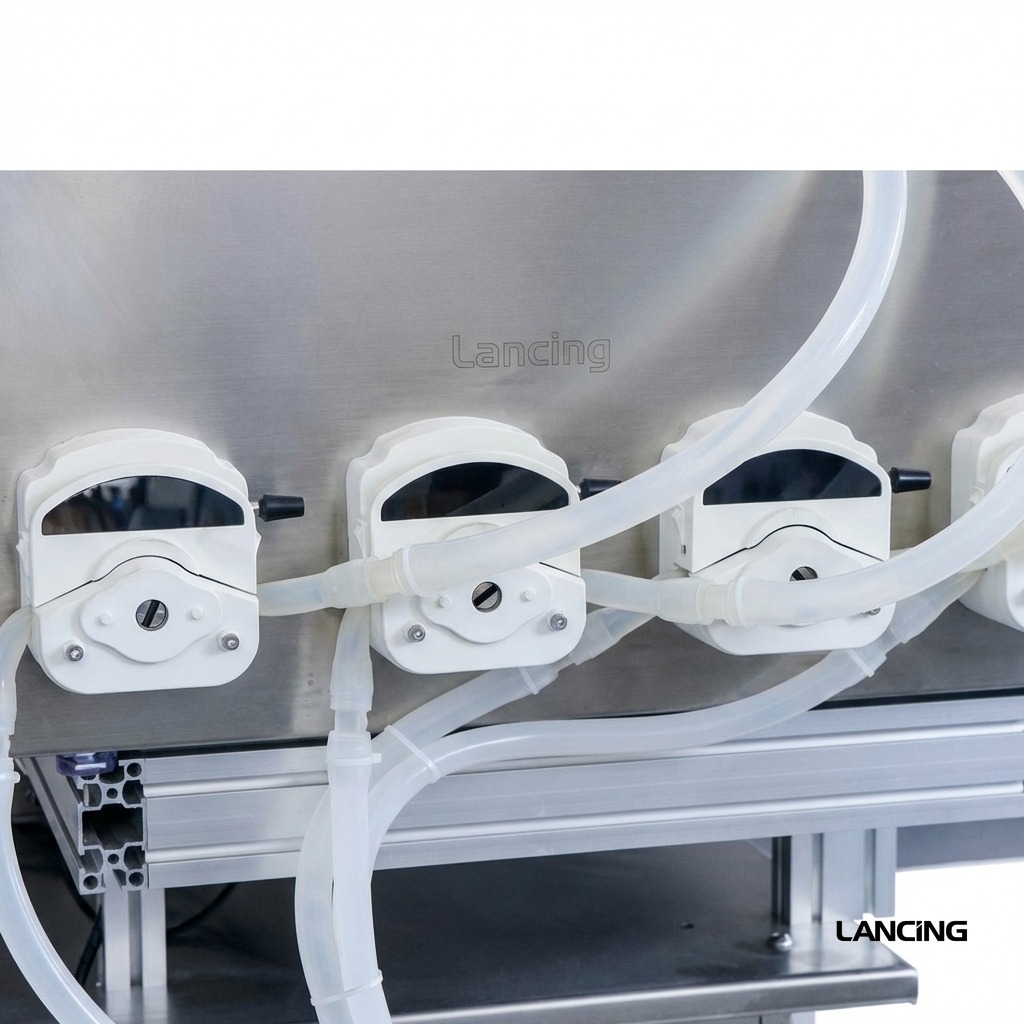 ZS-DTPP4E 4-Nozzle Pneumatic Peristaltic Liquid Filling Machine gallery 3