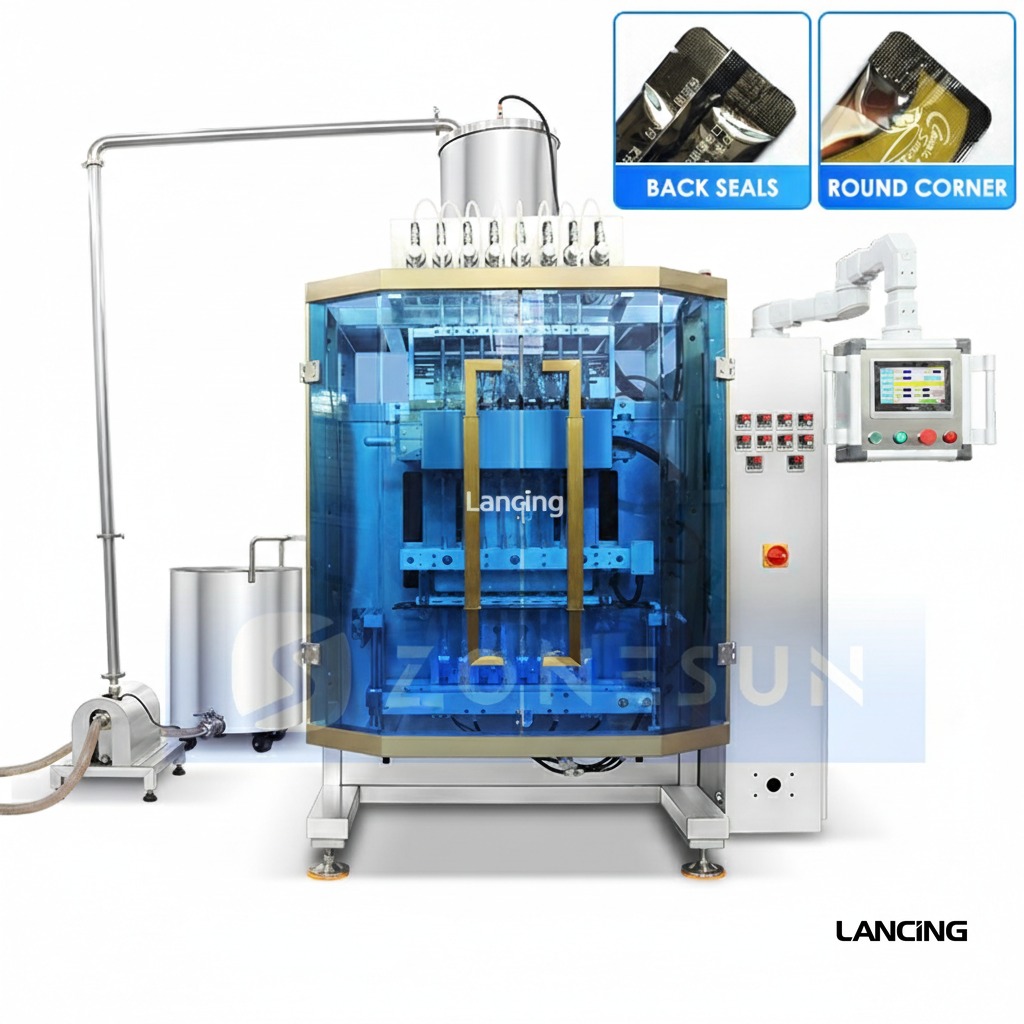 ZS-FSMP8 Multi-Channel VFFS Liquid Bagging Machine