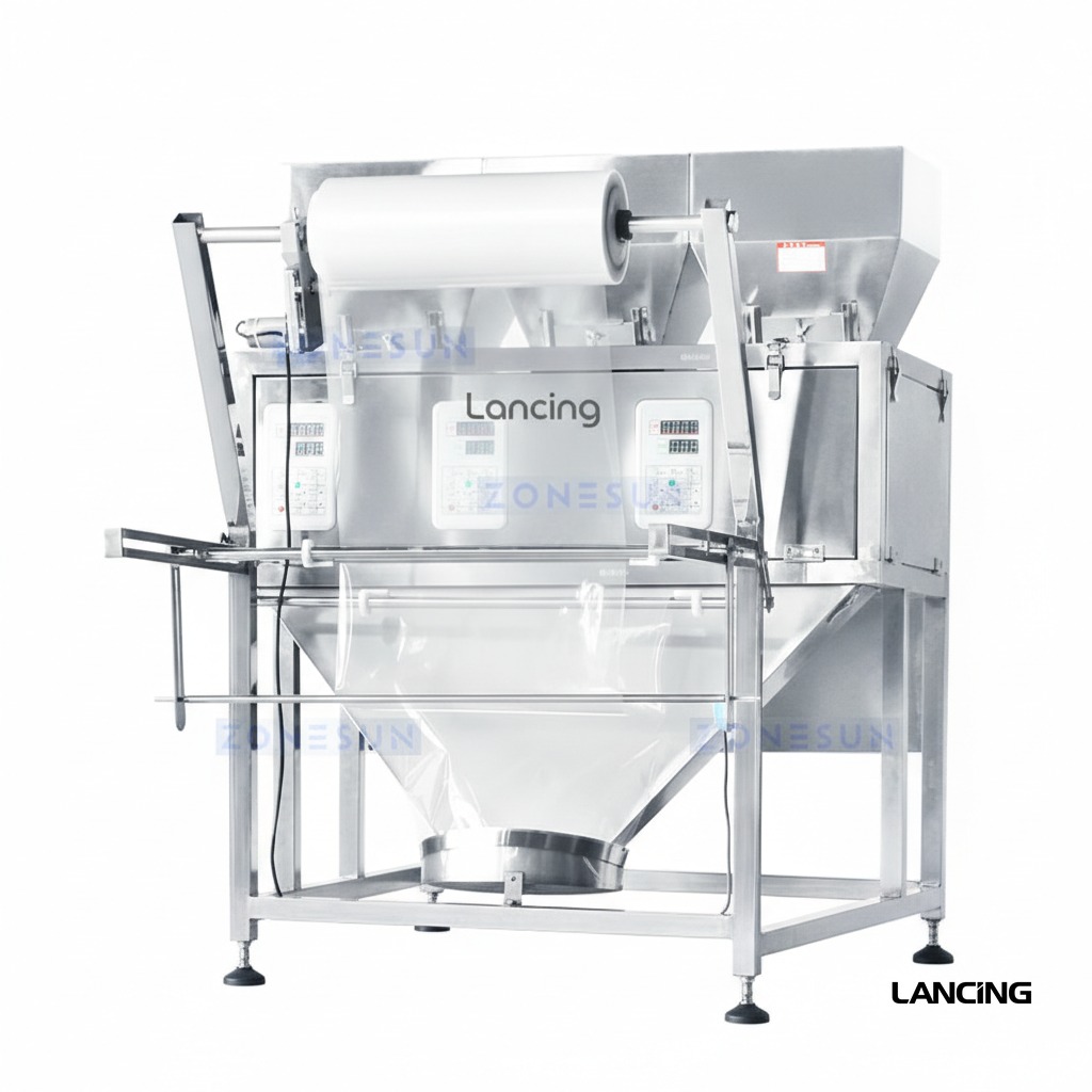 Back Seal Granule Pouch Filling & Sealing Machine gallery 2