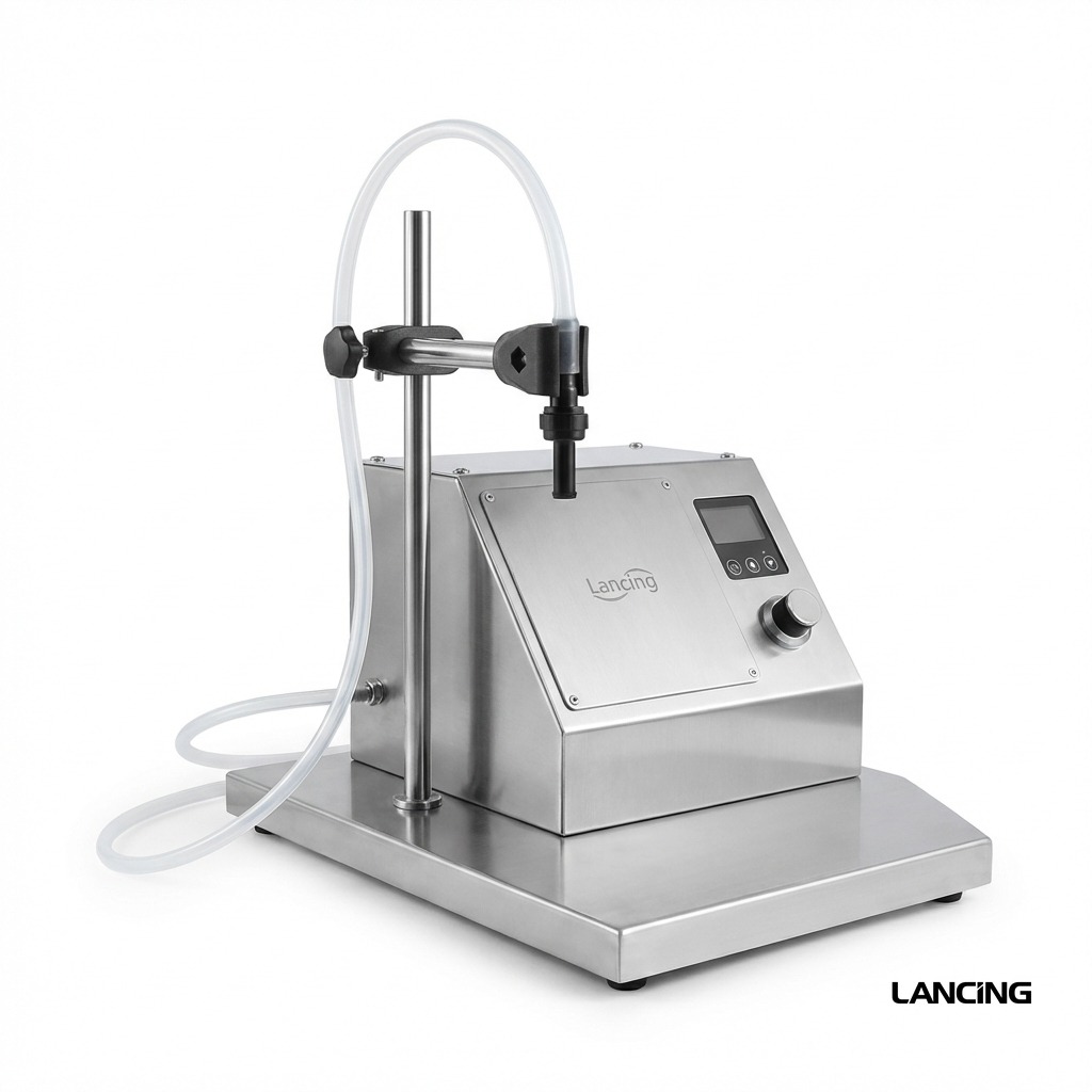 Diaphragm Pump Water Oil Liquid Filling Machine gallery 3