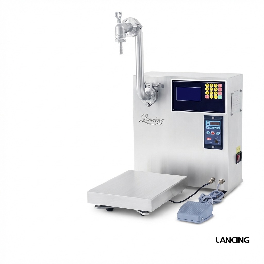 ZS-GPW1 High Flow Gear Pump Liquid Weighing Filling Machine gallery 2