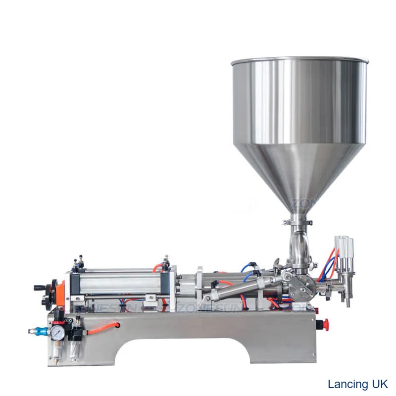 ZS-GT2P 2 Nozzles Fully Pneumatic Honey Ketchup Paste Filling Machine