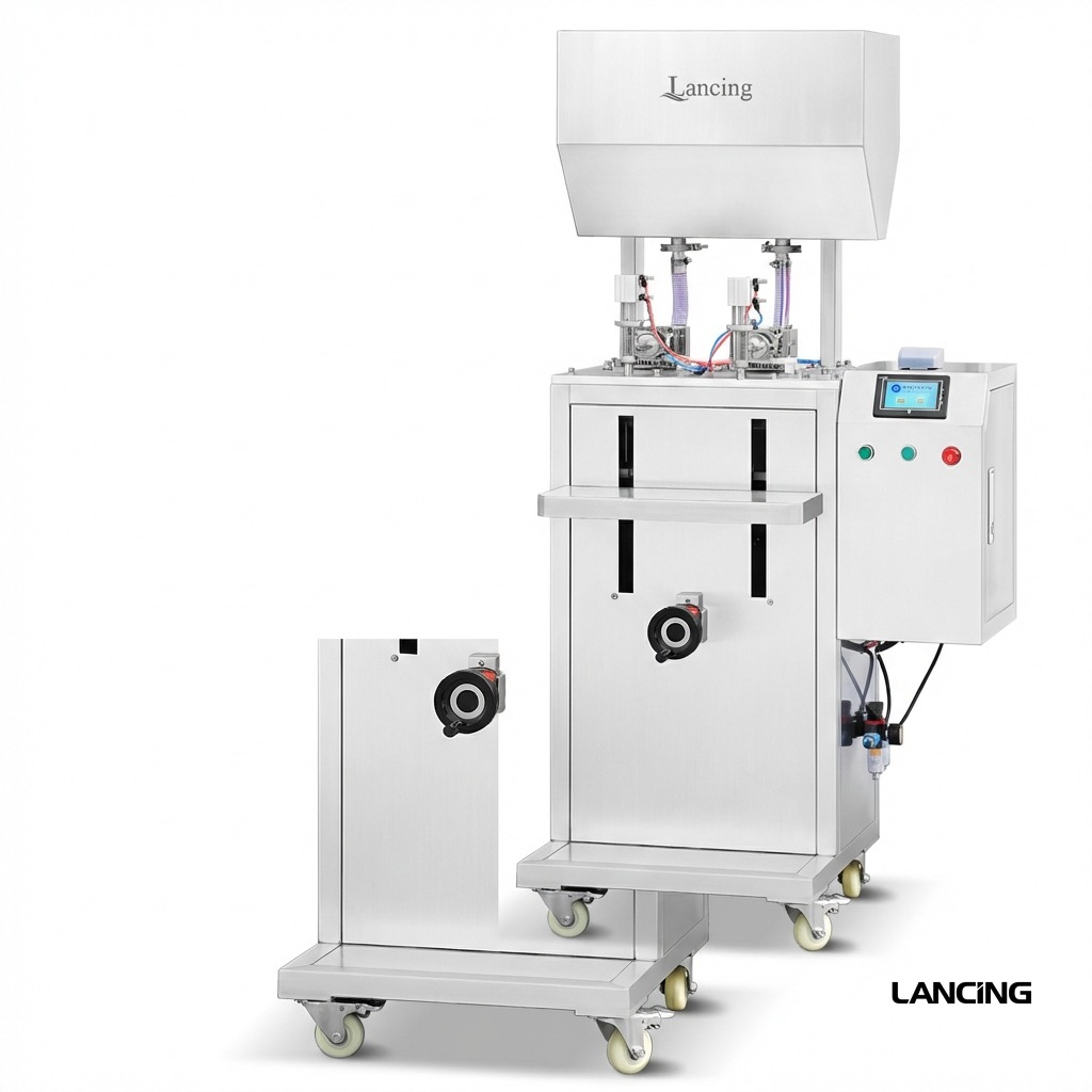 ZS-GTRP2 Semi-automatic 2 Nozzles Rotor Pump Thick Liquid Filling Machine