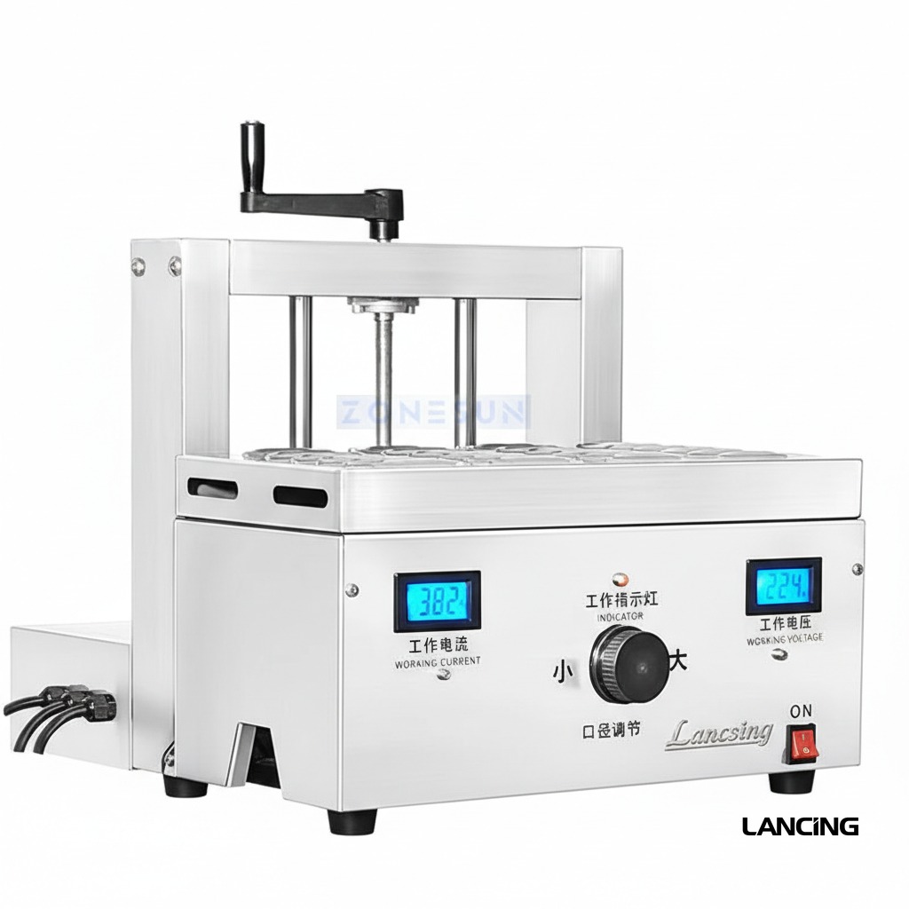 Desktop Induction Foil Sealer for Aluminum Cap Bottles gallery 3