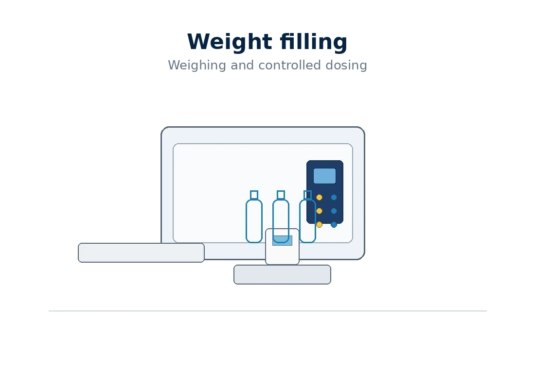Dual Nozzle Liquid Weighing Filling Machine