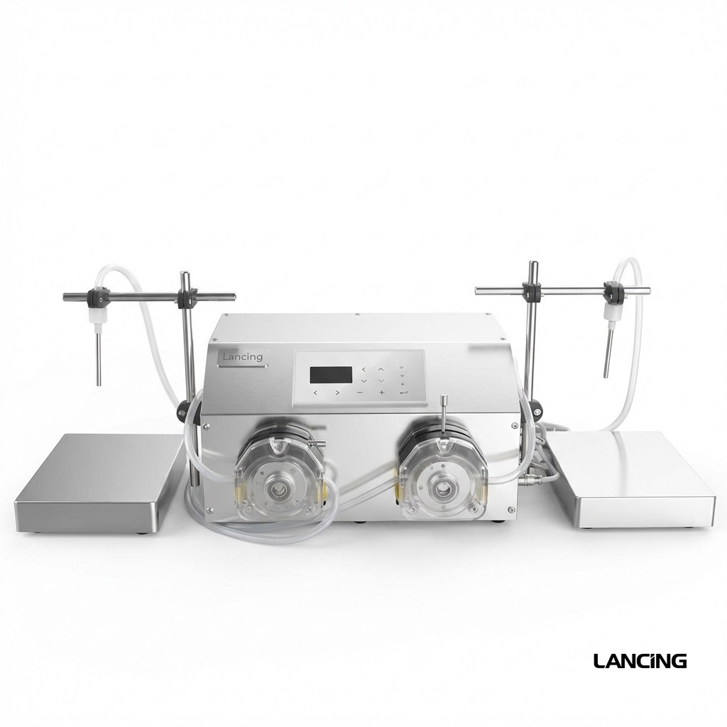 Dual Nozzle Liquid Weighing Filling Machine gallery 3