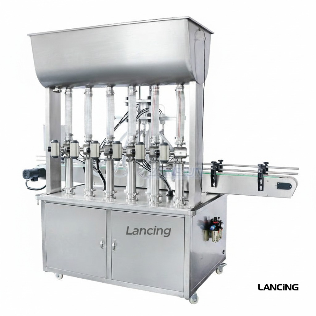 ZS-YT6T-6P Pneumatic Piston Filling Machine gallery 2