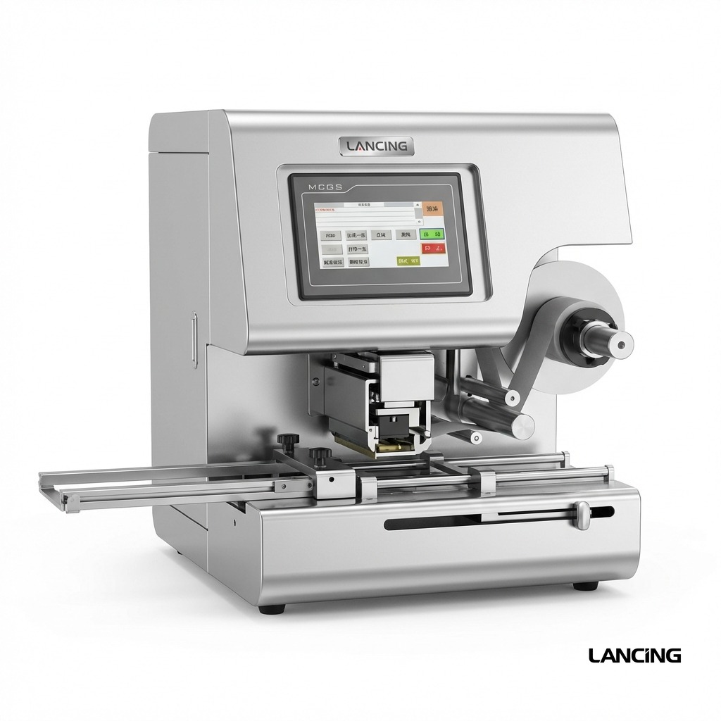 Real-time Print Thermal Flat Labeling Machine gallery 2