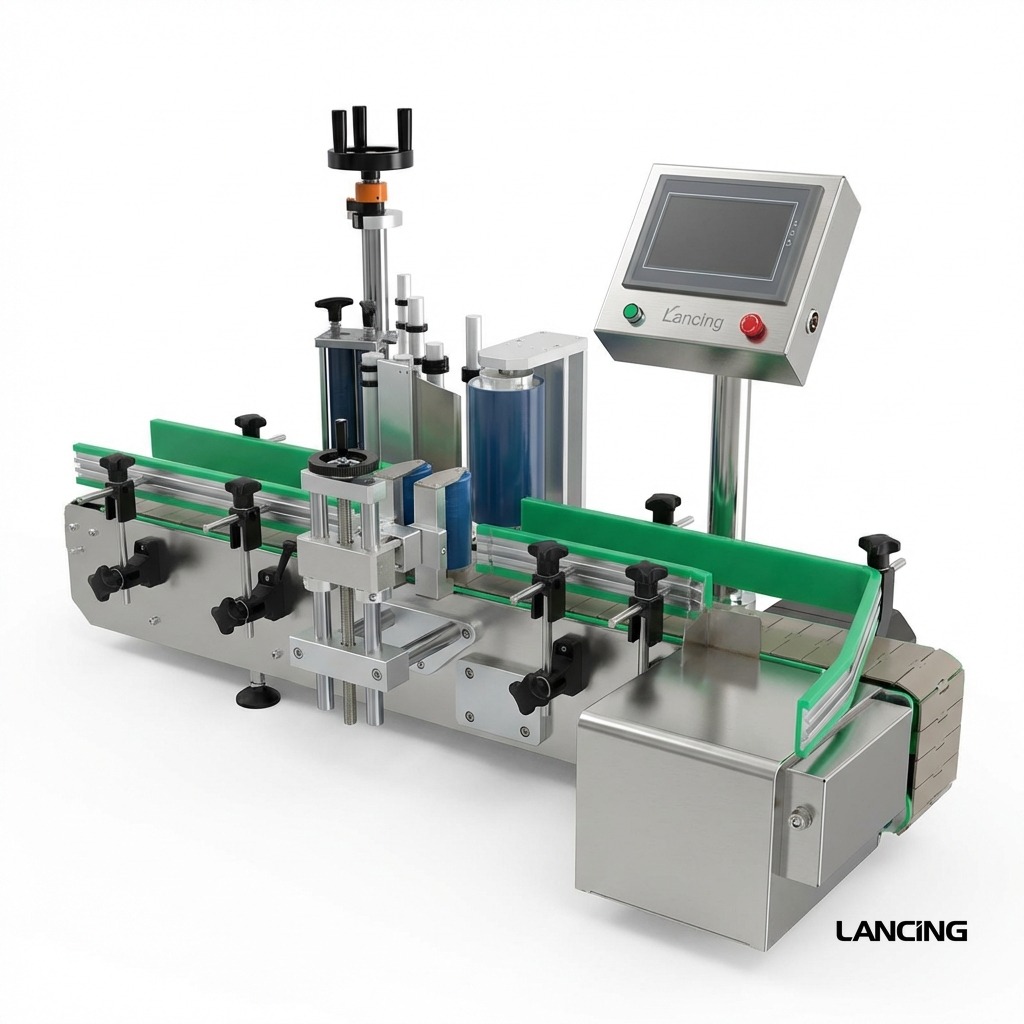 Round Bottle Labeling Machine gallery 2