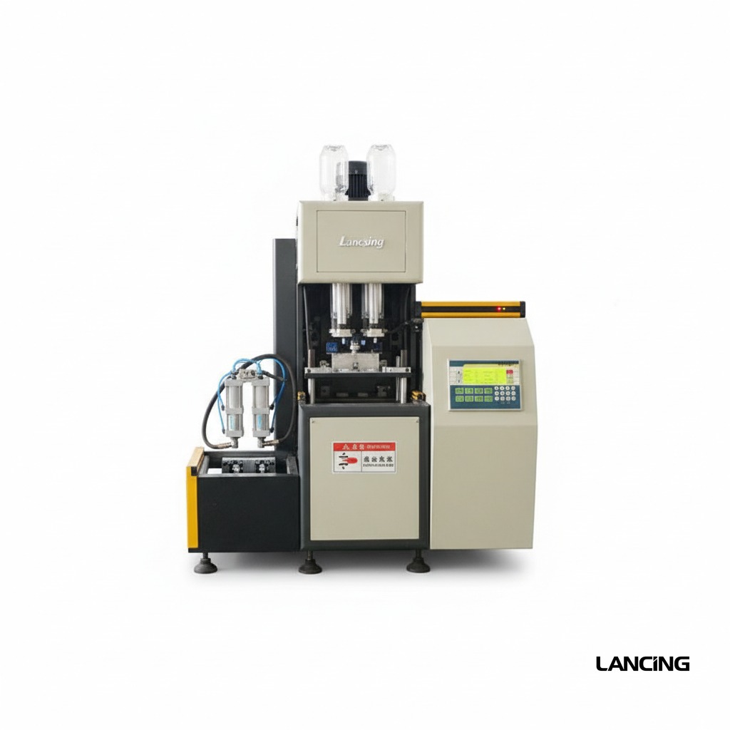 ZS-SBMM1 Cosmetic Bottle Blow Molding Machine Set gallery 3