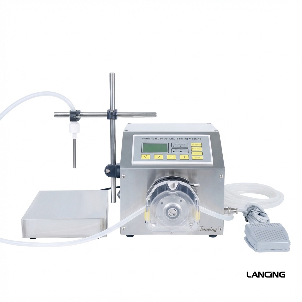 Semi-Auto Peristaltic Liquid Weighing Filling Machine gallery 2