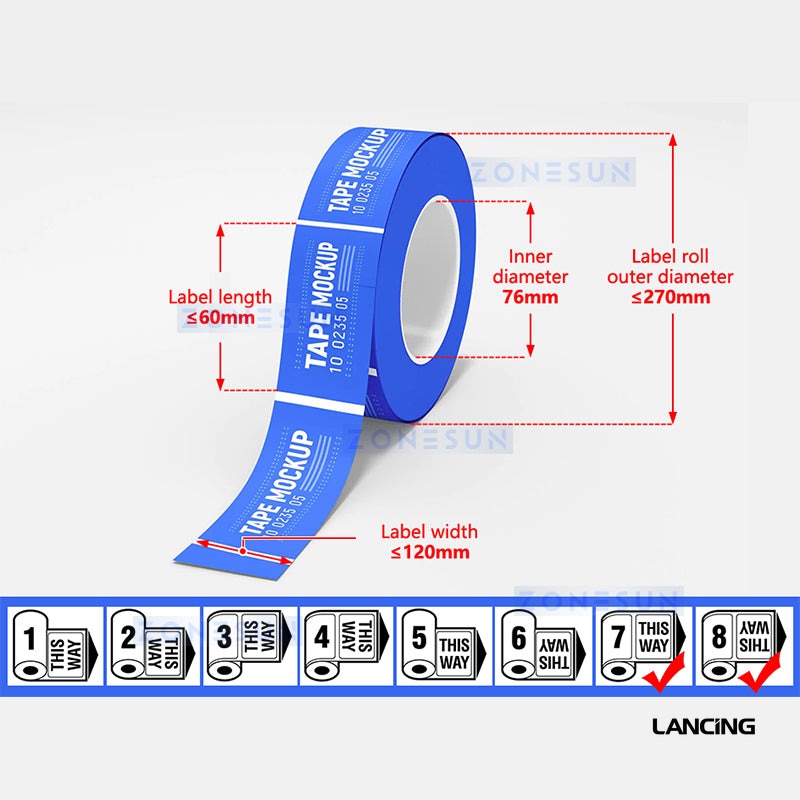 Semi-automatic Flat Surface Labeling Machine gallery 4