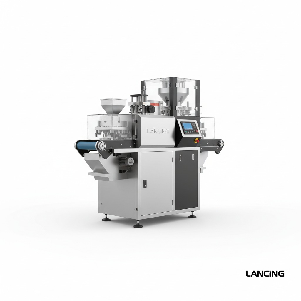 Semi-automatic Puffed Food Particle Powder Weighing Filling Machine gallery 2