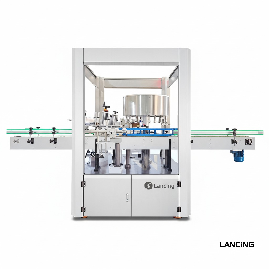 Servo Control High-Speed Round Bottle Labeling Machine